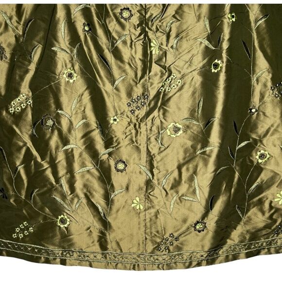 Vintage New York‎ & Co. Silk Skirt - Picture 3 of 6